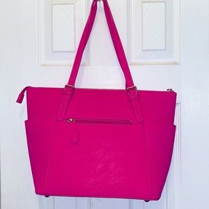 Hot pink satchel